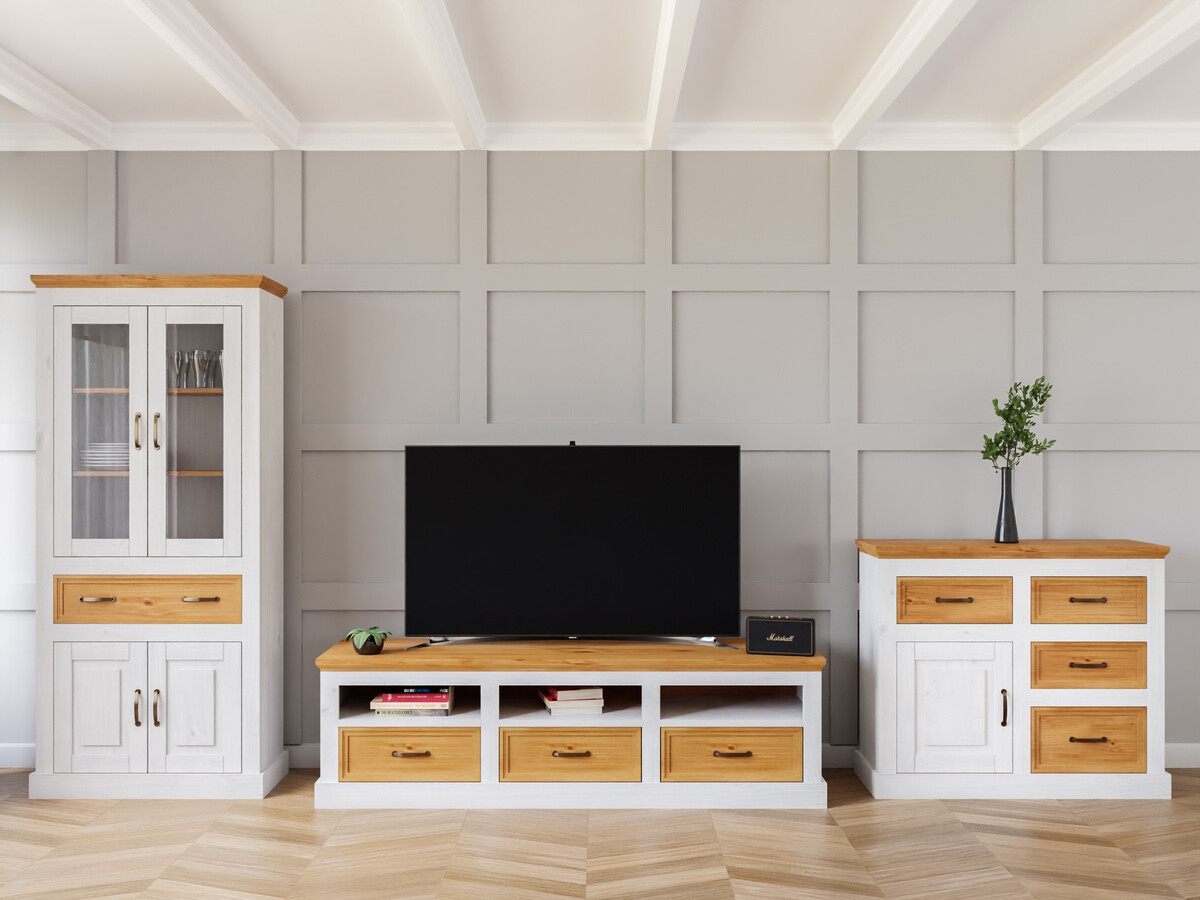 Set za dnevni boravak Tolelio 115 (Bijela + Bor)