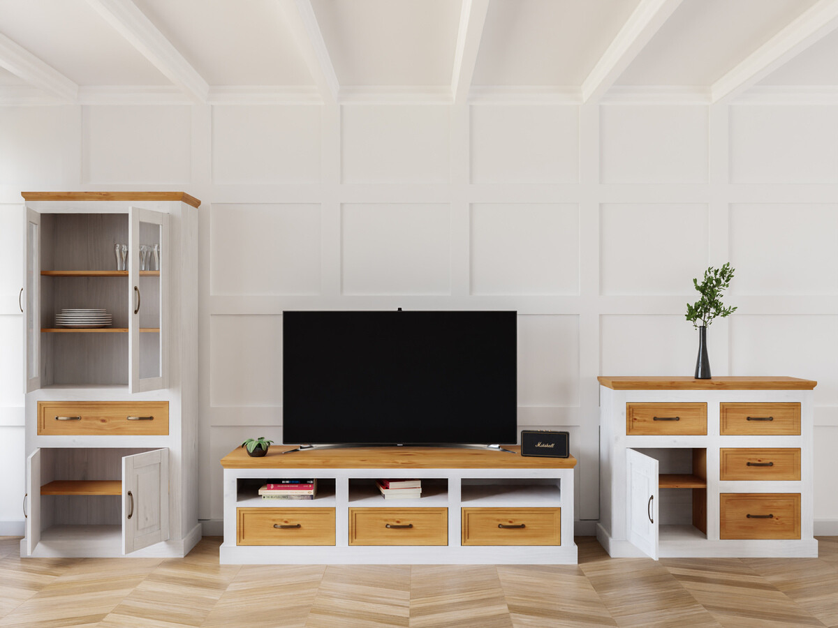 Set za dnevni boravak Tolelio 115 (Bijela + Bor)