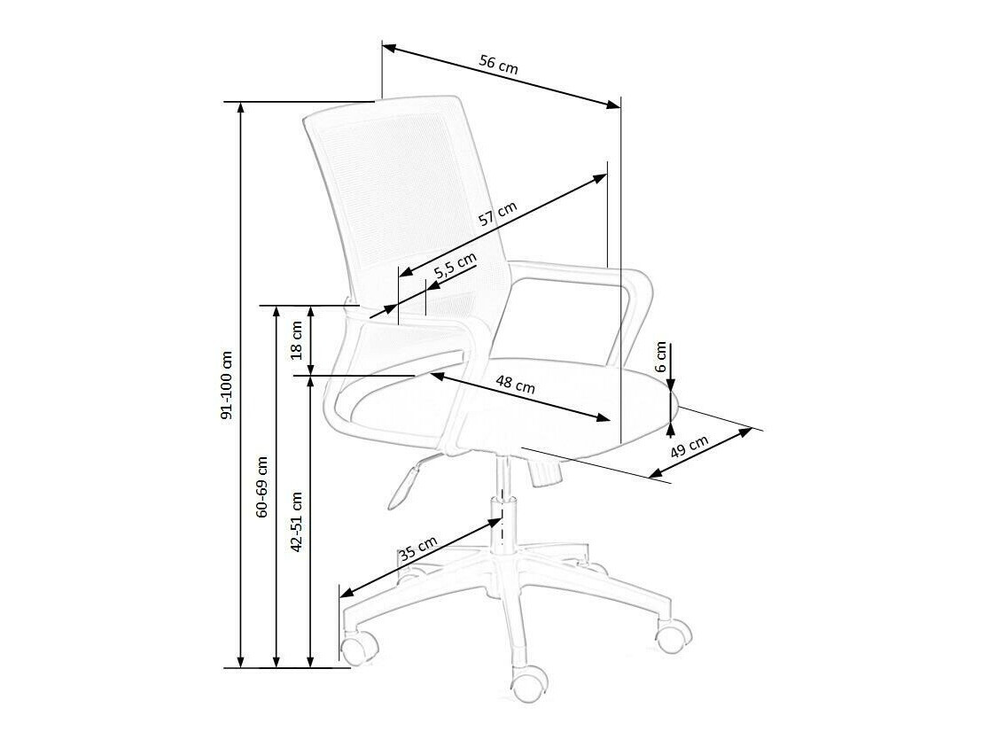 Uredska stolica Houston 1033