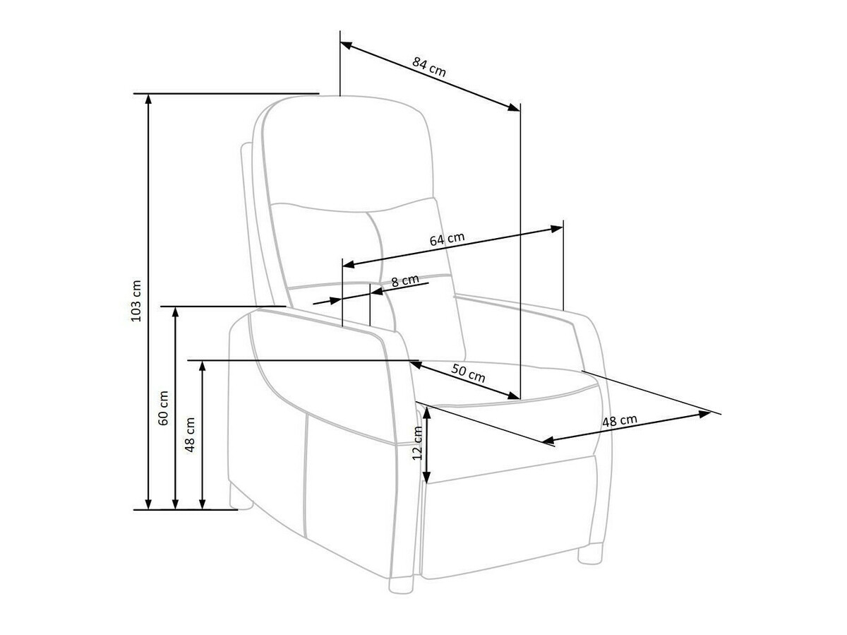 Podesiva fotelja Houston 992 (Tamno žuta)