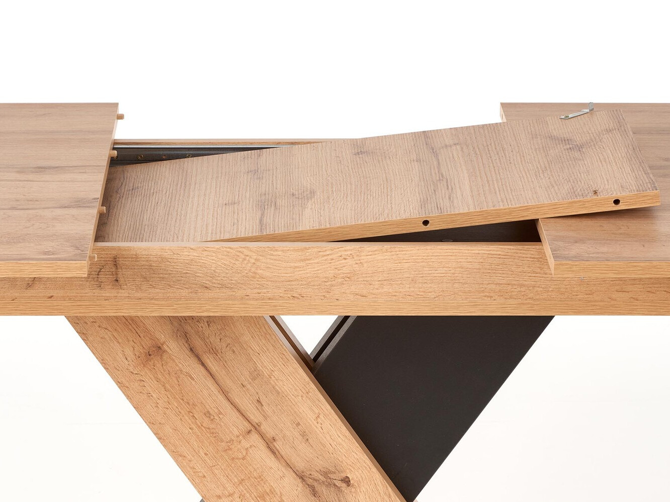 Stol Houston 1724 (Crna + Hrast Wotan)