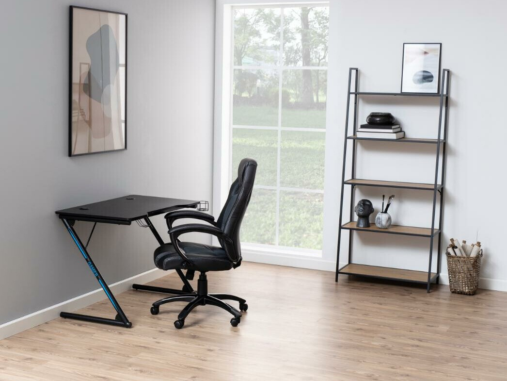 Polica Norsica Sevferi 156 (Crna + Divlji hrast)