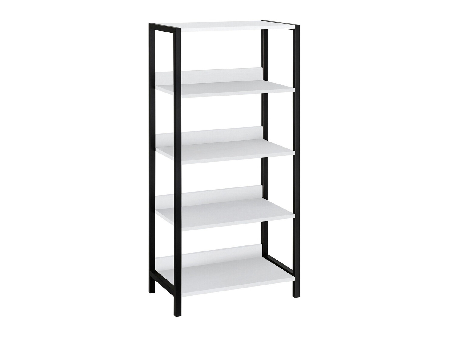 Polica Larnovo 108 (Bijela + Crna)