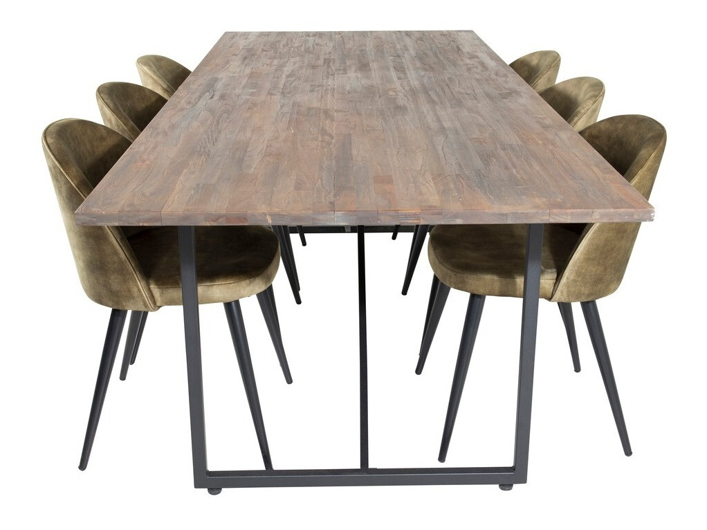 Blagovaonski set Dallas 1598 (Zagasito zelena)