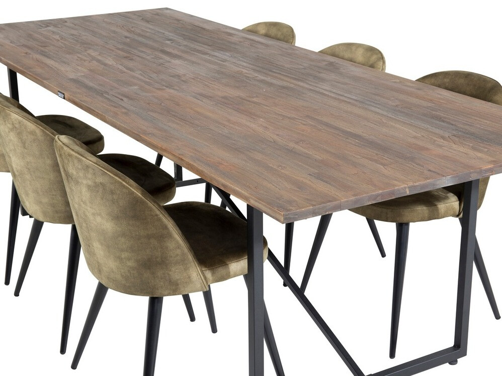 Blagovaonski set Dallas 1598 (Zagasito zelena)