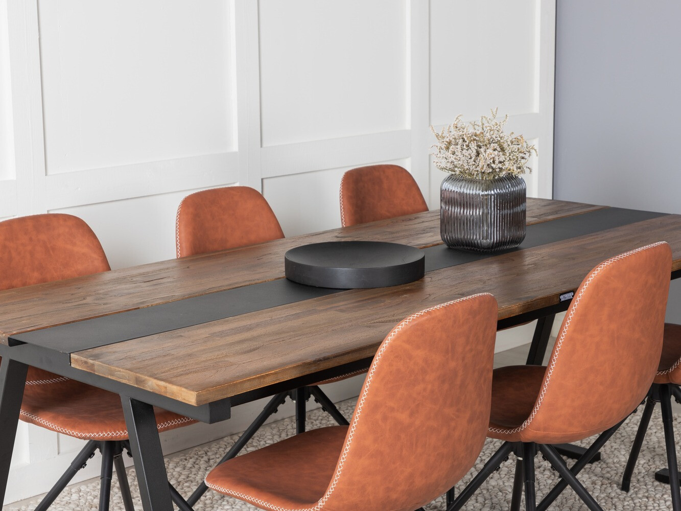 Blagovaonski set Dallas 1938 (Crna + Smeđa)