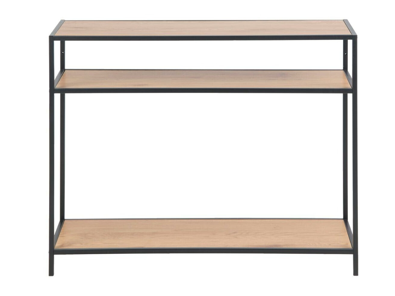 Konzolni stolić Norsica Sevferi 148 (Divlji hrast + Crna)