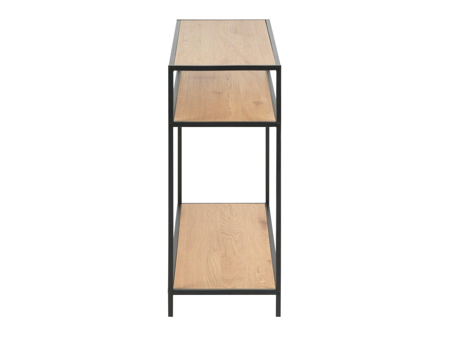 Konzolni stolić Norsica Sevferi 148 (Divlji hrast + Crna)