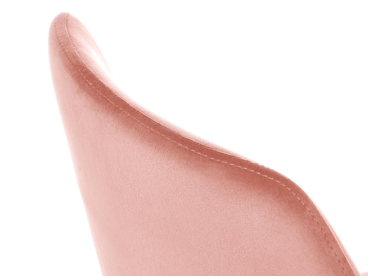 Stolica Houston 1327 (Svijetlo ružičasta + Zlatna)