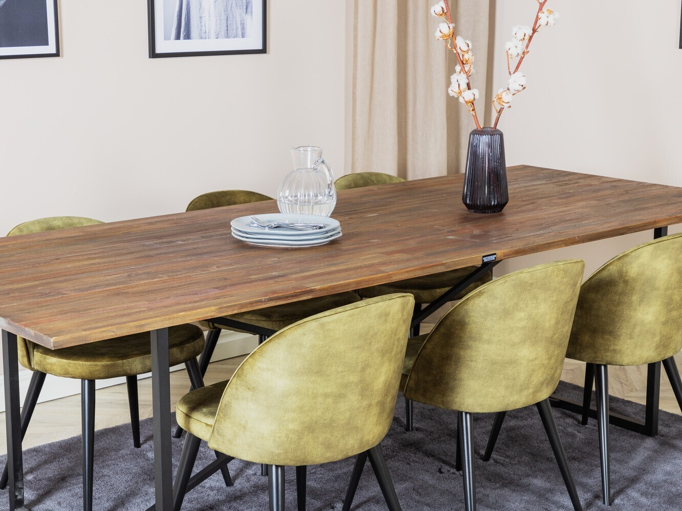 Blagovaonski set Dallas 1598 (Zagasito zelena)