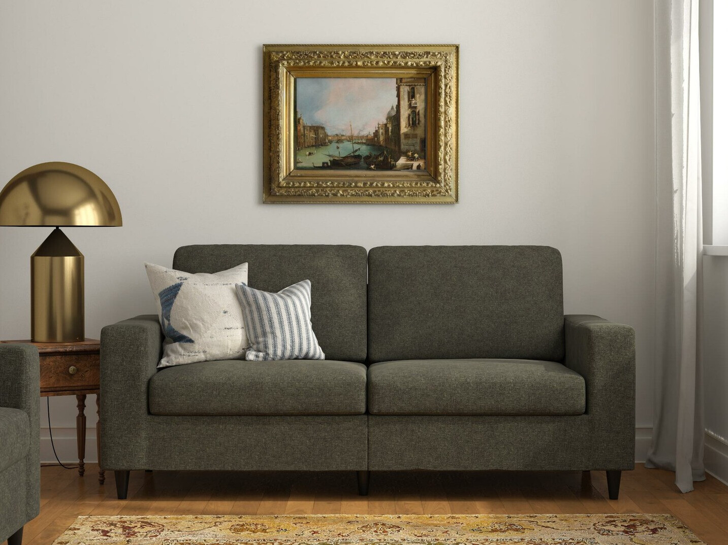 Kauč Tulsa 444 (Tamno siva)