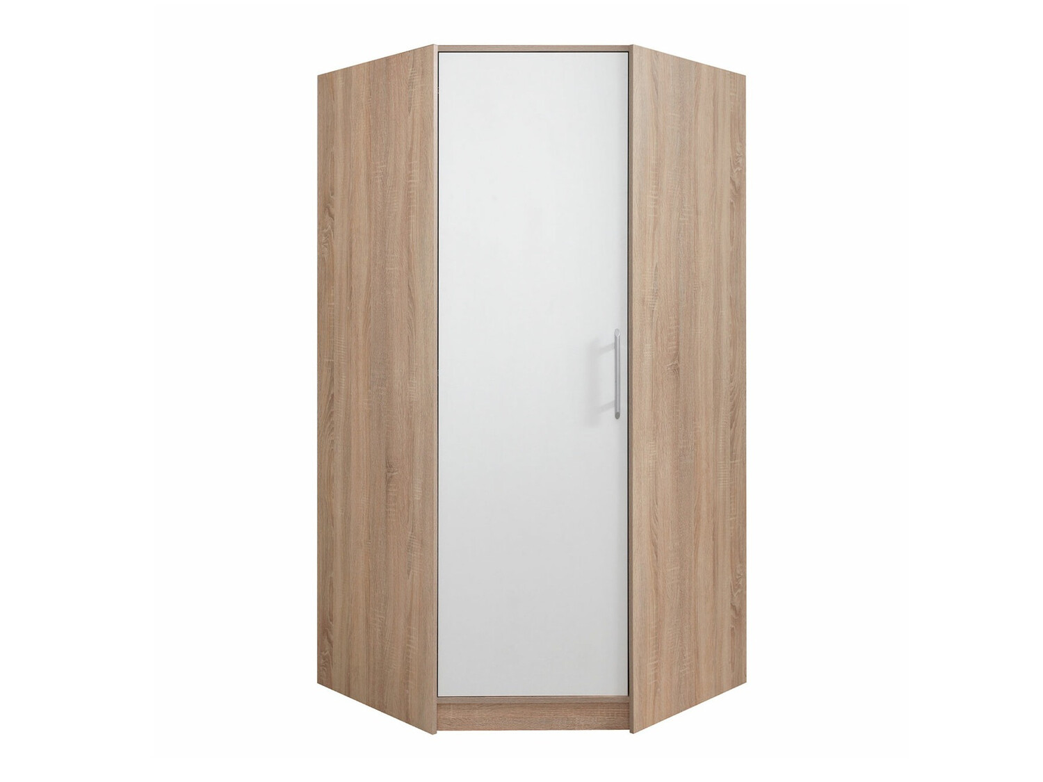 Kutni ormar Cavmero 106 (Sonoma hrast + Bijela)