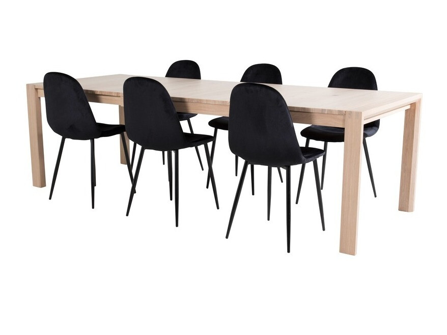 Blagovaonski set Dallas 2027 (Svijetlo drvo)