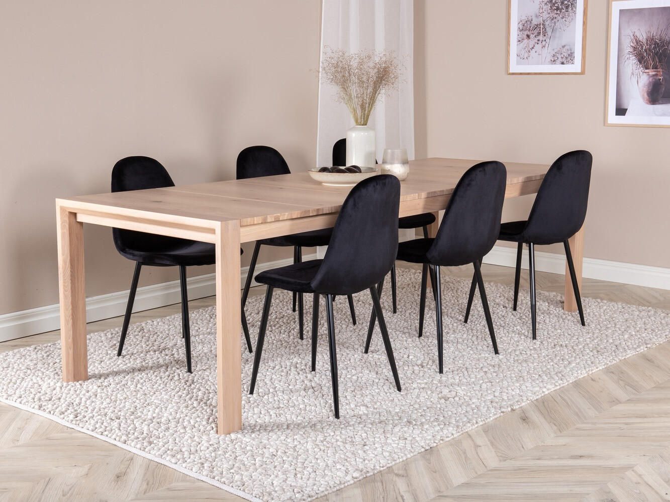 Blagovaonski set Dallas 2027 (Svijetlo drvo)