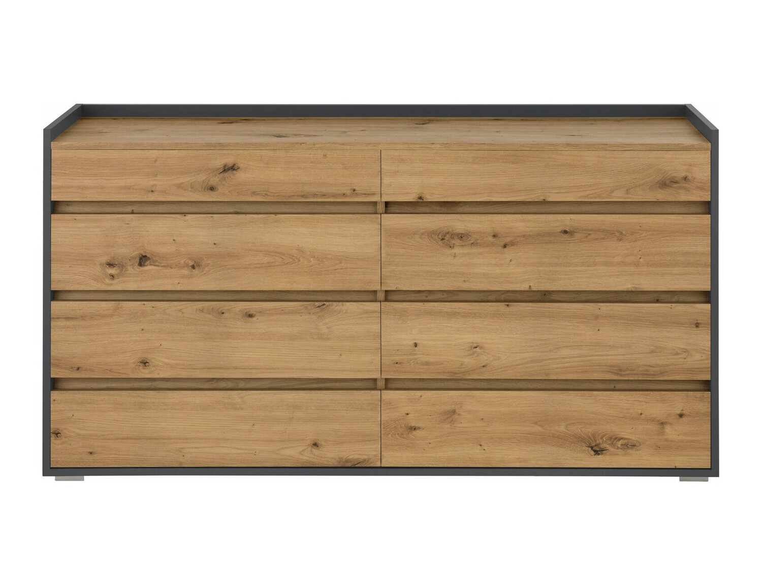 Komoda Ruvciri 100 (Hrast + Antracit)