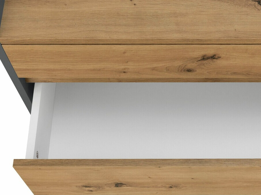 Komoda Ruvciri 100 (Hrast + Antracit)