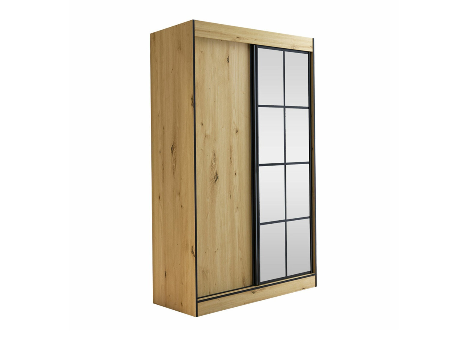 Ormar Toledo 118 (Artisan hrast + Crna)