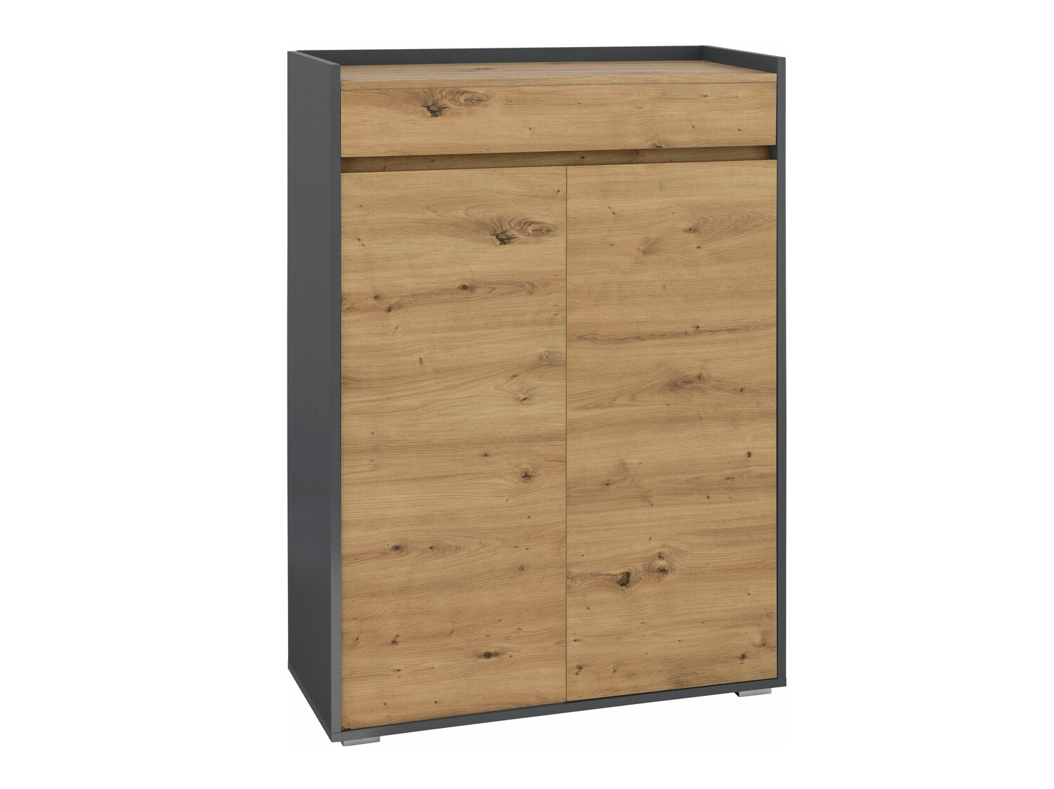 Polica za cipele Ruvciri 101 (Hrast + Antracit)