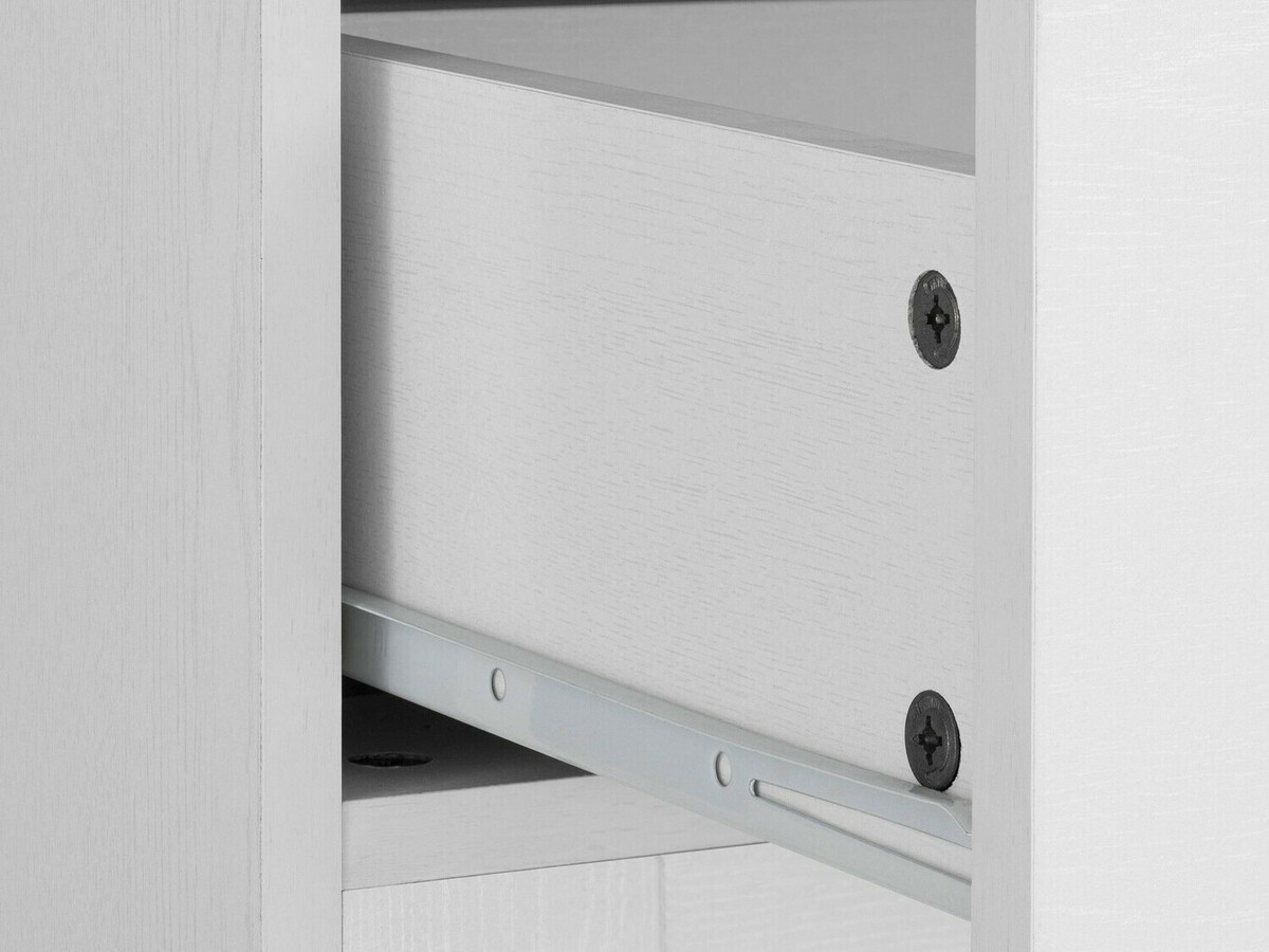 Polica Denton 893 (Bijela + Hrast)