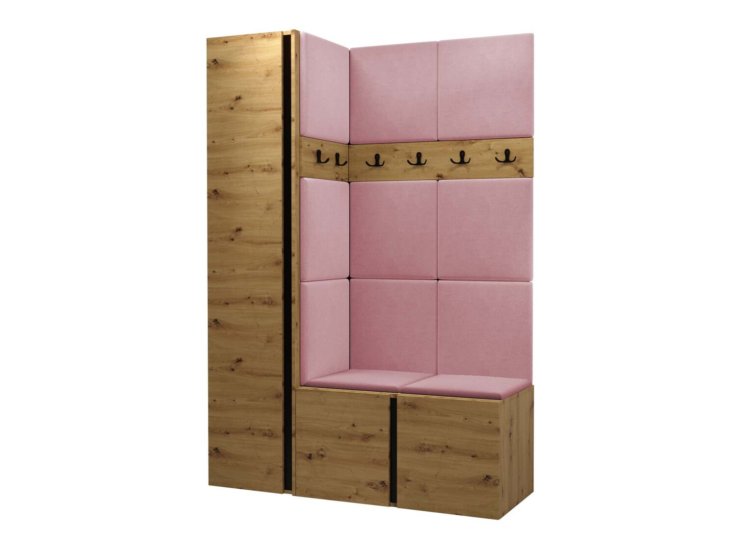 Set za hodnik Hartford 471 (Artisan hrast)