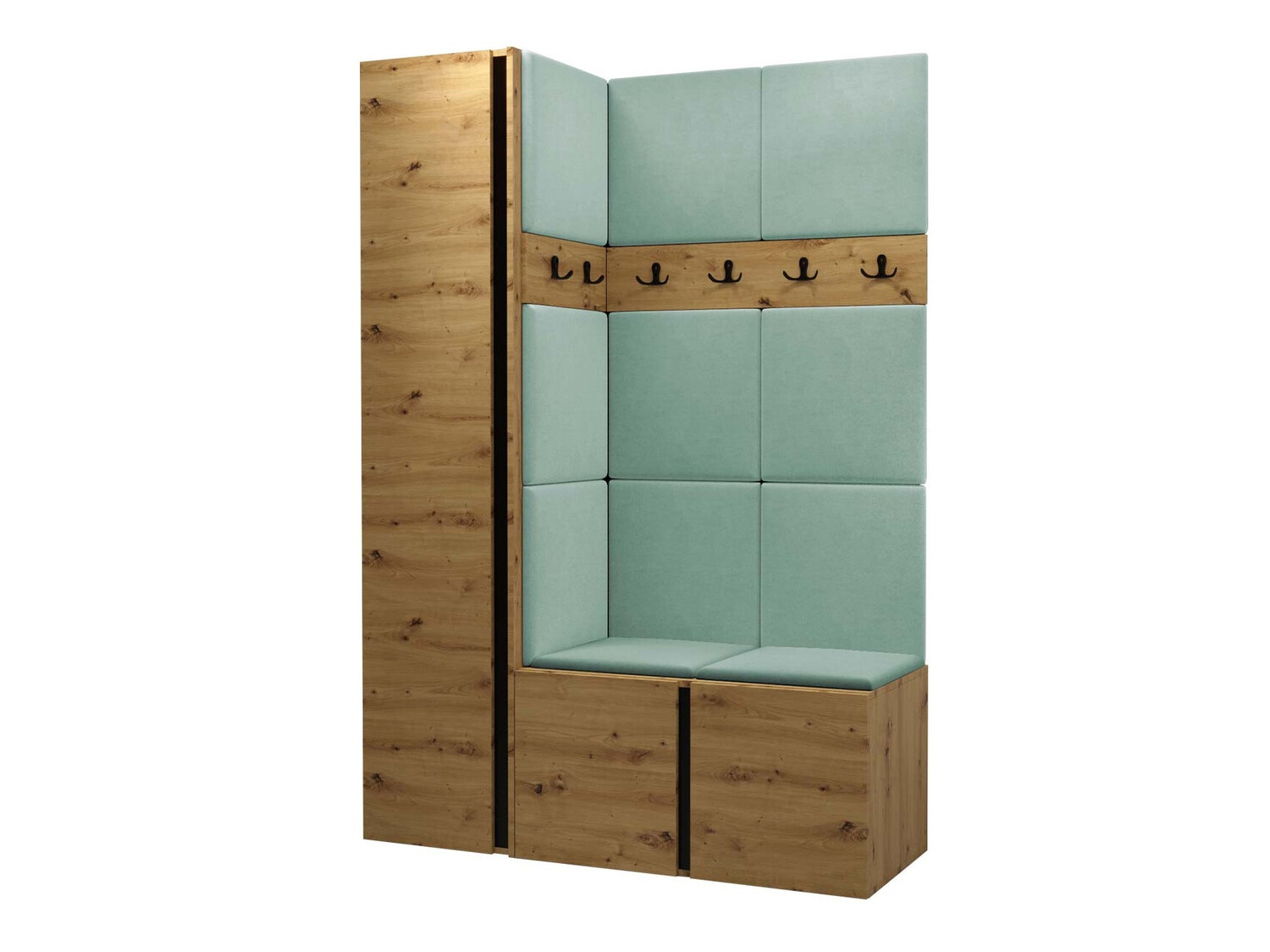 Set za hodnik Hartford 471 (Artisan hrast)