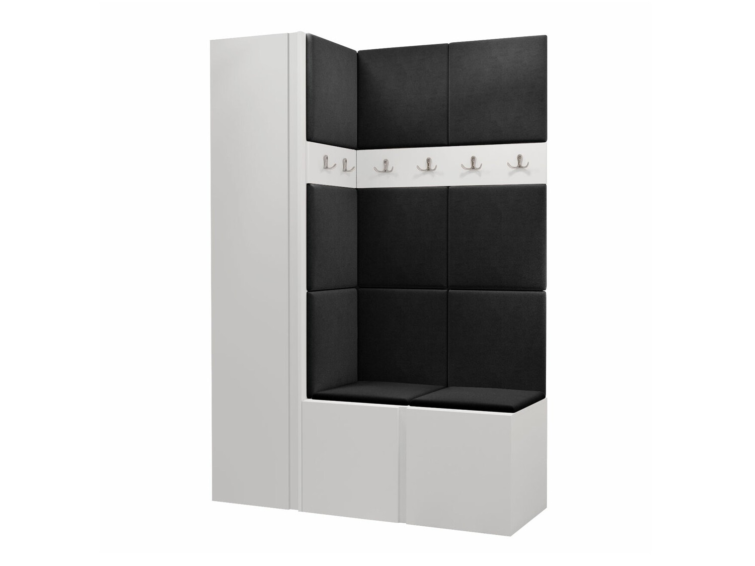 Set za hodnik Pinis IX (Bijela)