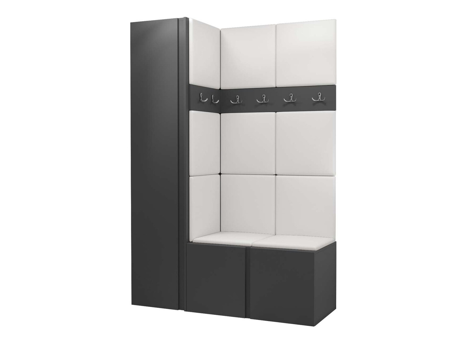 Set za hodnik Pinis IX (Grafit)