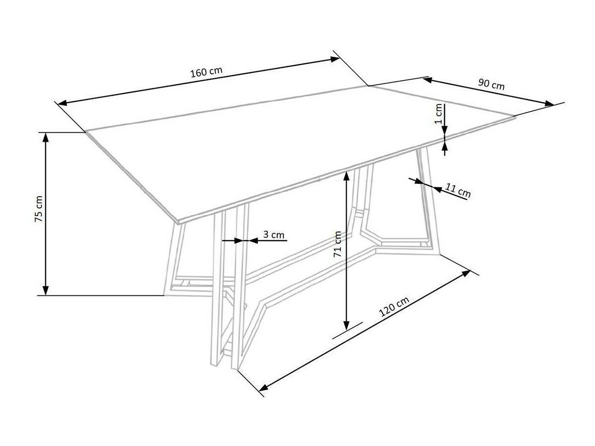 Blagovaonski set Houston 1140