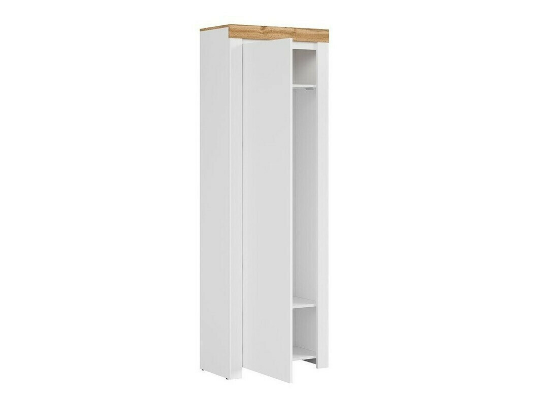 Ormar Sonsoru 117 (Bijela + Sjajno bijela + Hrast Wotan)