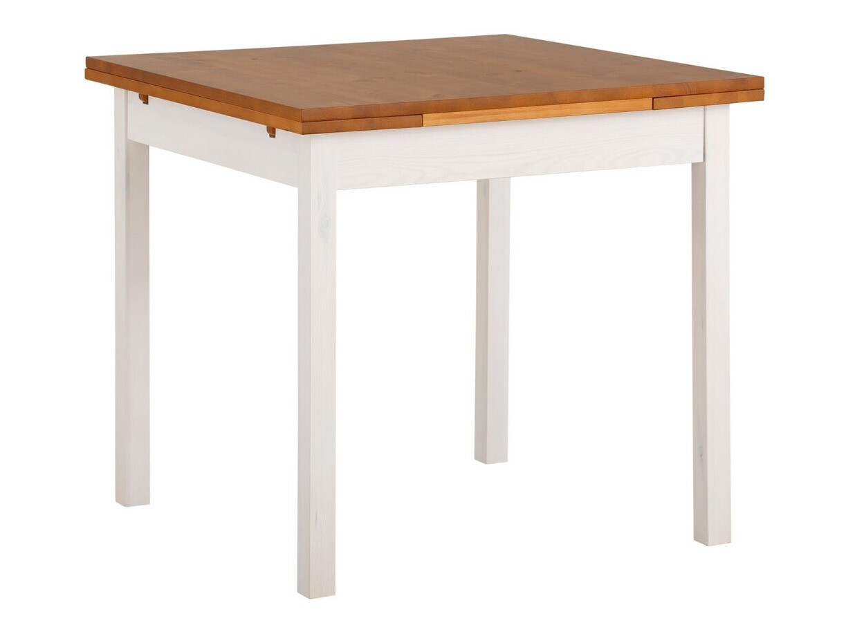 Stol Denton 878 (Bijela + Hrast u boji meda)