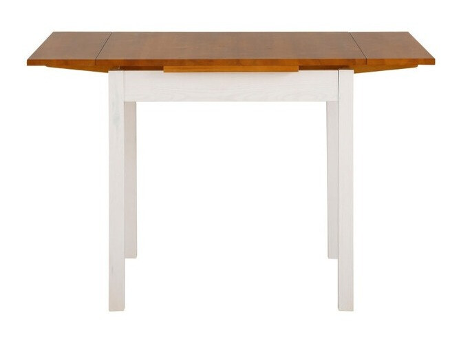 Stol Denton 878 (Bijela + Hrast u boji meda)