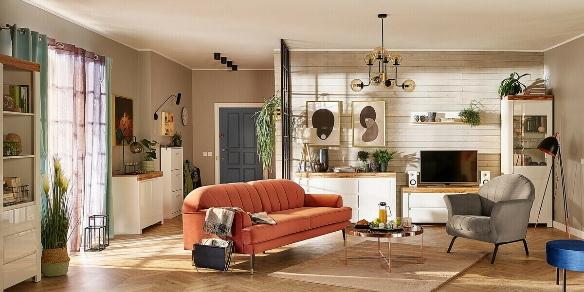 Zidna polica Sonsoru 102 (Bijela + Hrast Wotan)