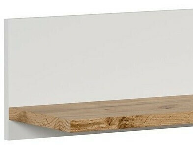 Zidna polica Sonsoru 103 (Bijela + Hrast Wotan)