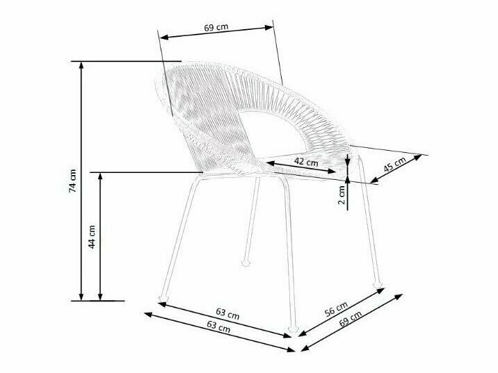 Vrtna stolica Houston 446