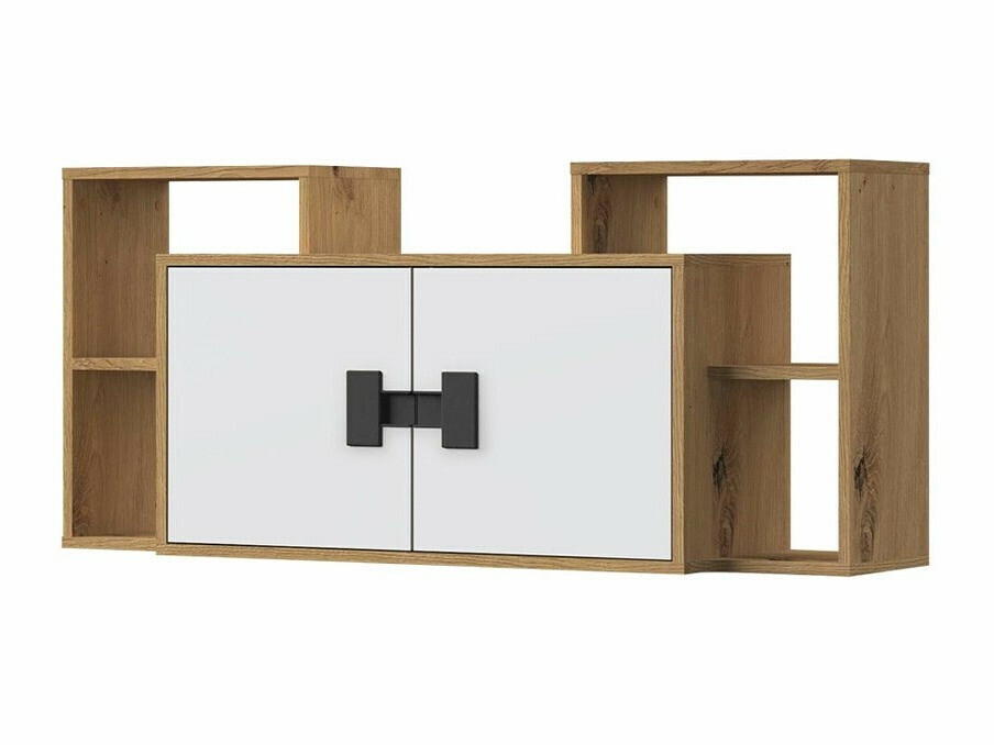 Zidni ormarić Florevi 107 (Mat bijela + Hrast Artisan)