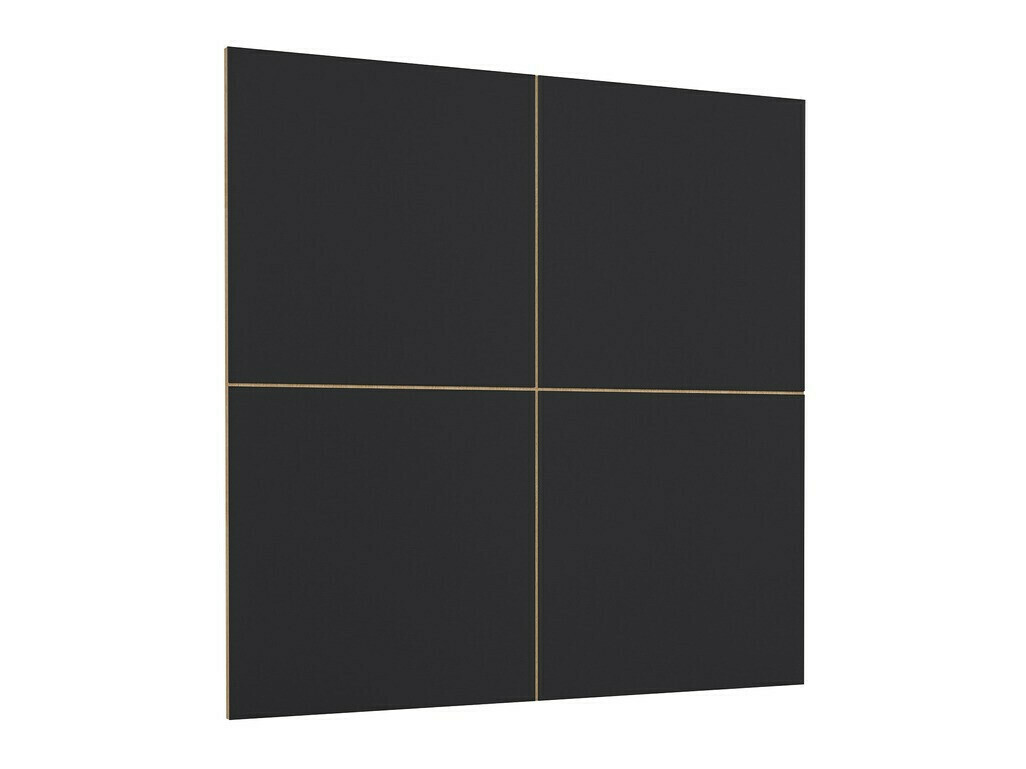 Set za dnevni boravak Austin 360 (Hrast Wotan + Crna + Mat crna)