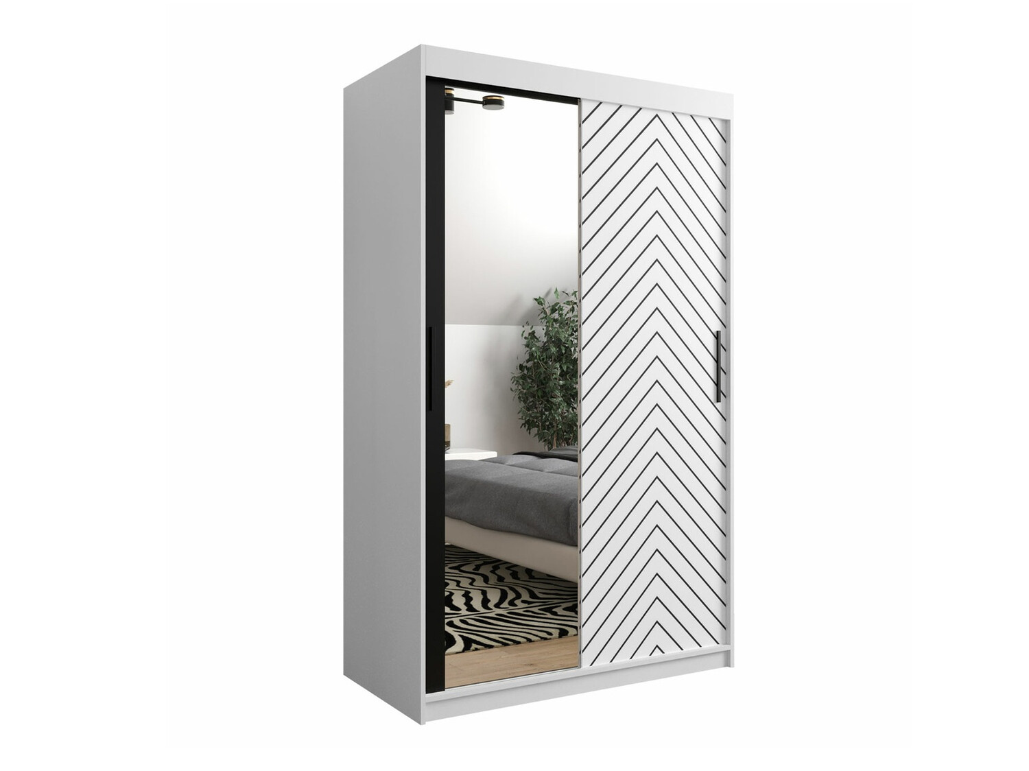 Ormar Hartford 309 (Bijela + Crna)