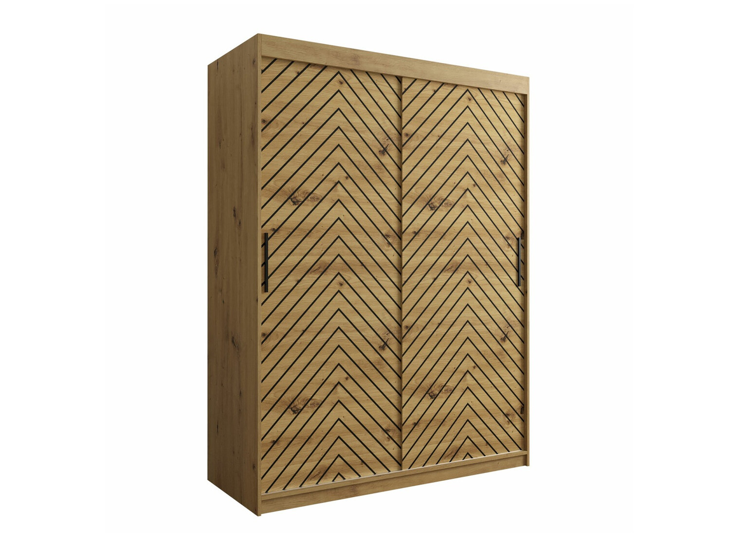 Ormar Hartford 310 (Artisan hrast + Crna)