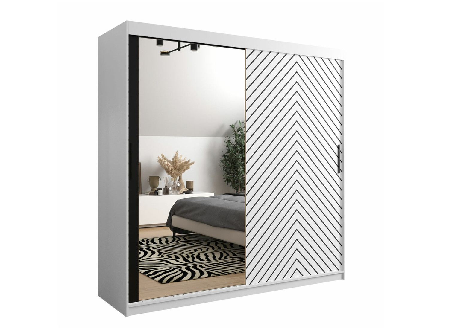 Ormar Hartford 315 (Bijela + Crna)