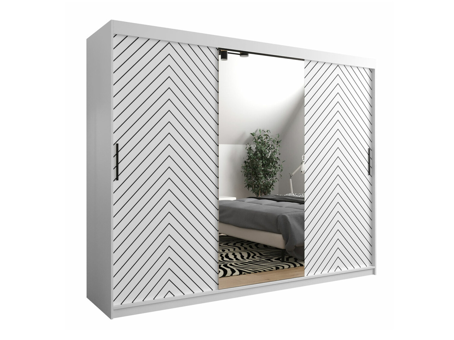 Ormar Hartford 317 (Bijela + Crna)