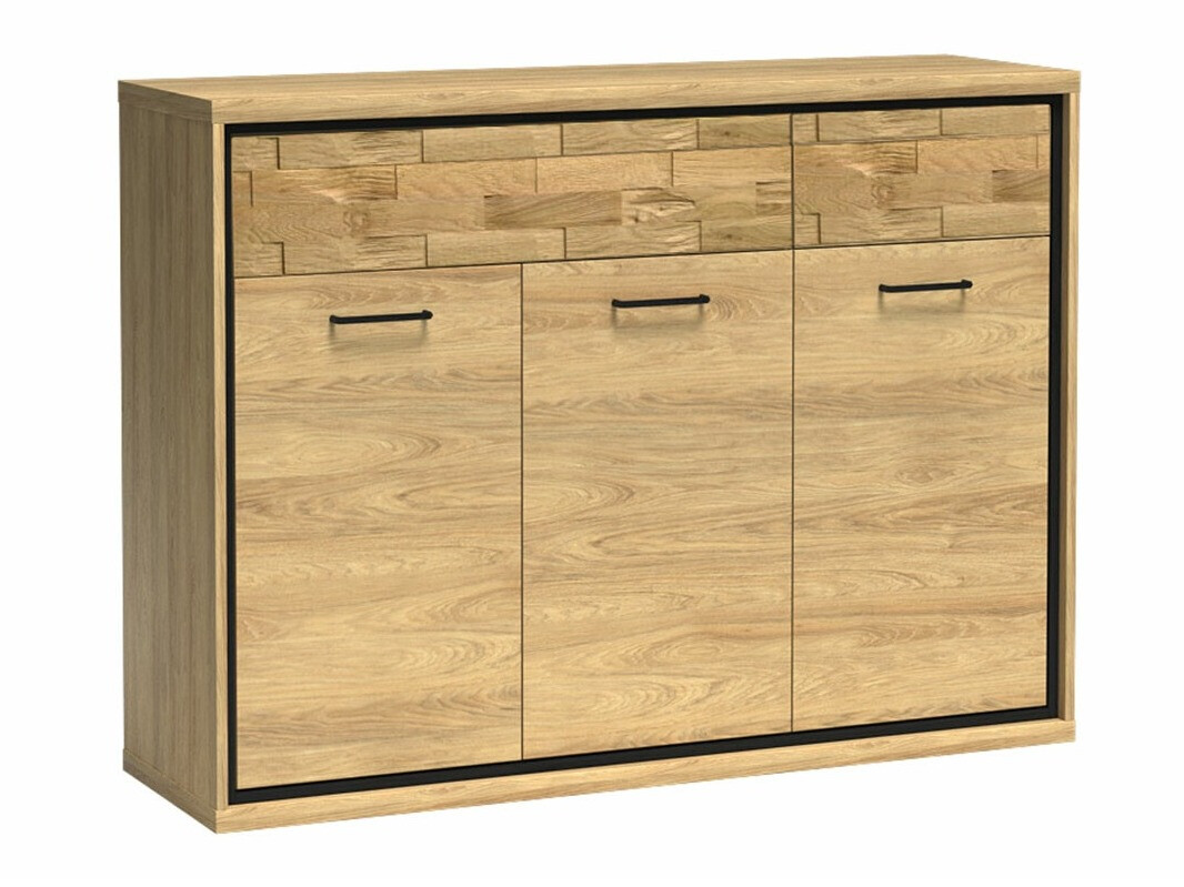 Komoda Etrmoni 104 (Svijetlo drvo + Hrast)