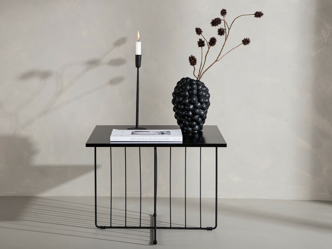 Stolić za kavu Dallas 3226 (Crna)