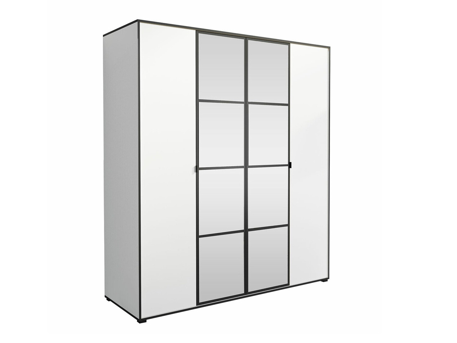 Ormar Toledo 117 (Bijela + Crna)