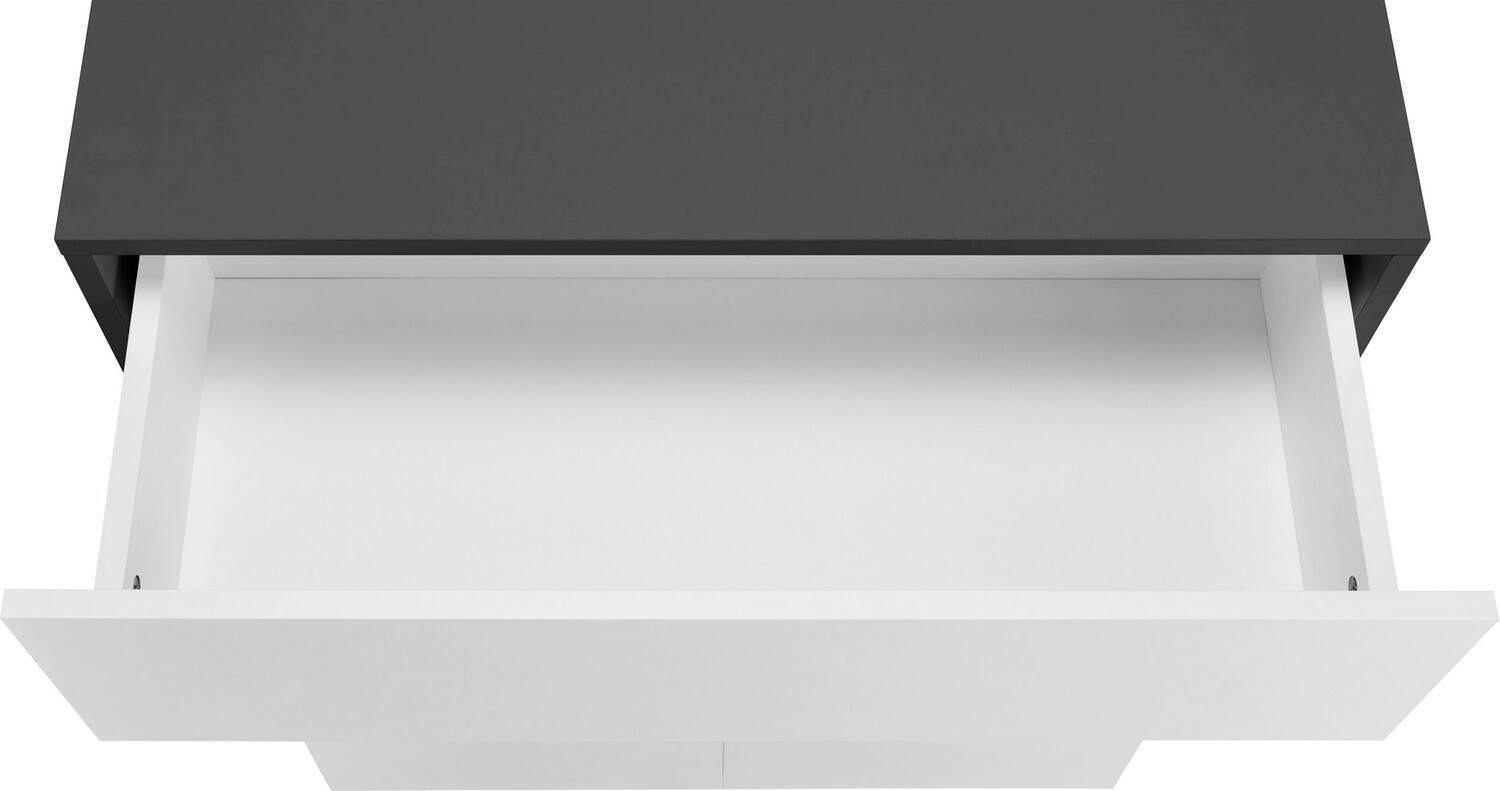 Samostojeći kupaonski ormarić Soncamu 101 (Bijela + Antracit)