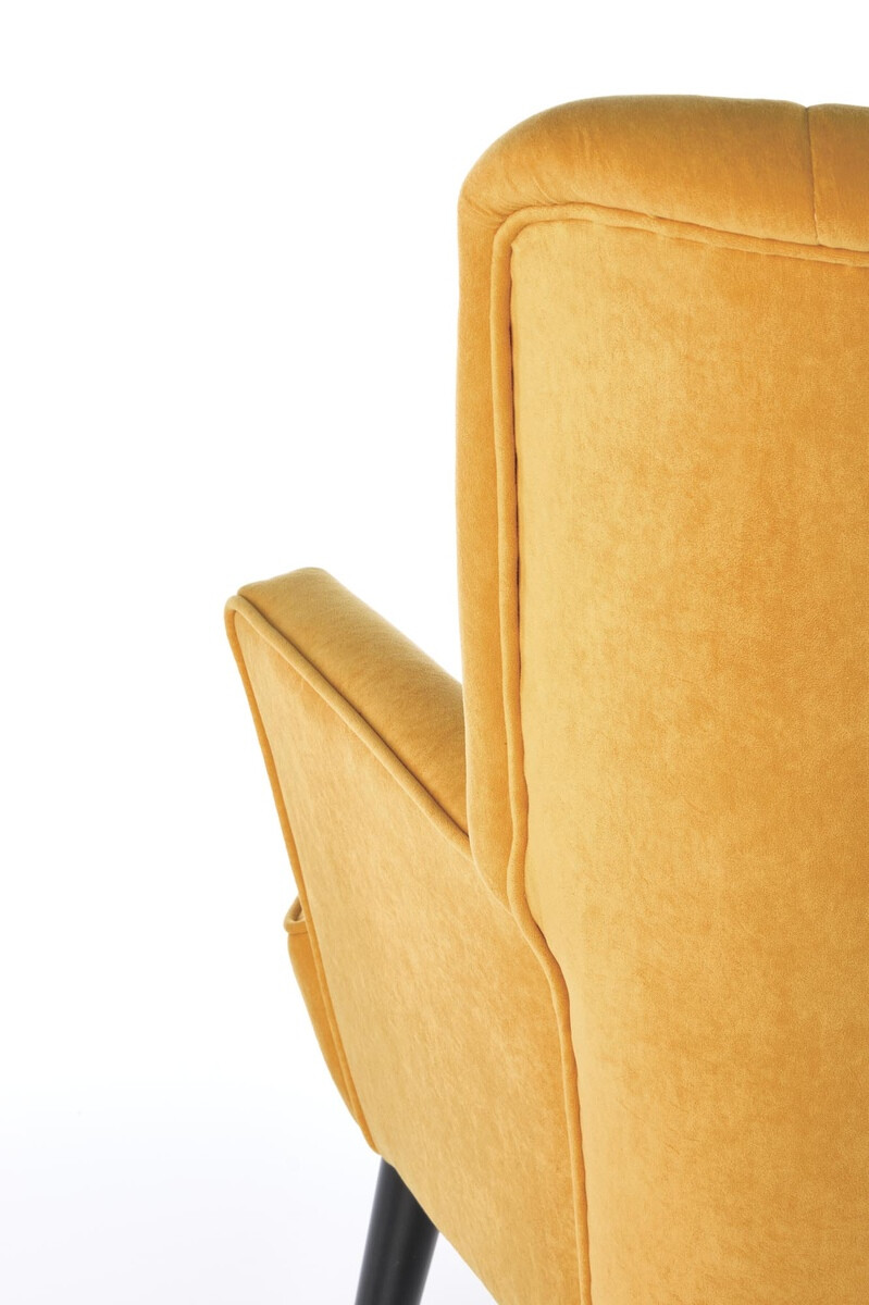 Fotelja Houston 955 (Žuta + Crna)