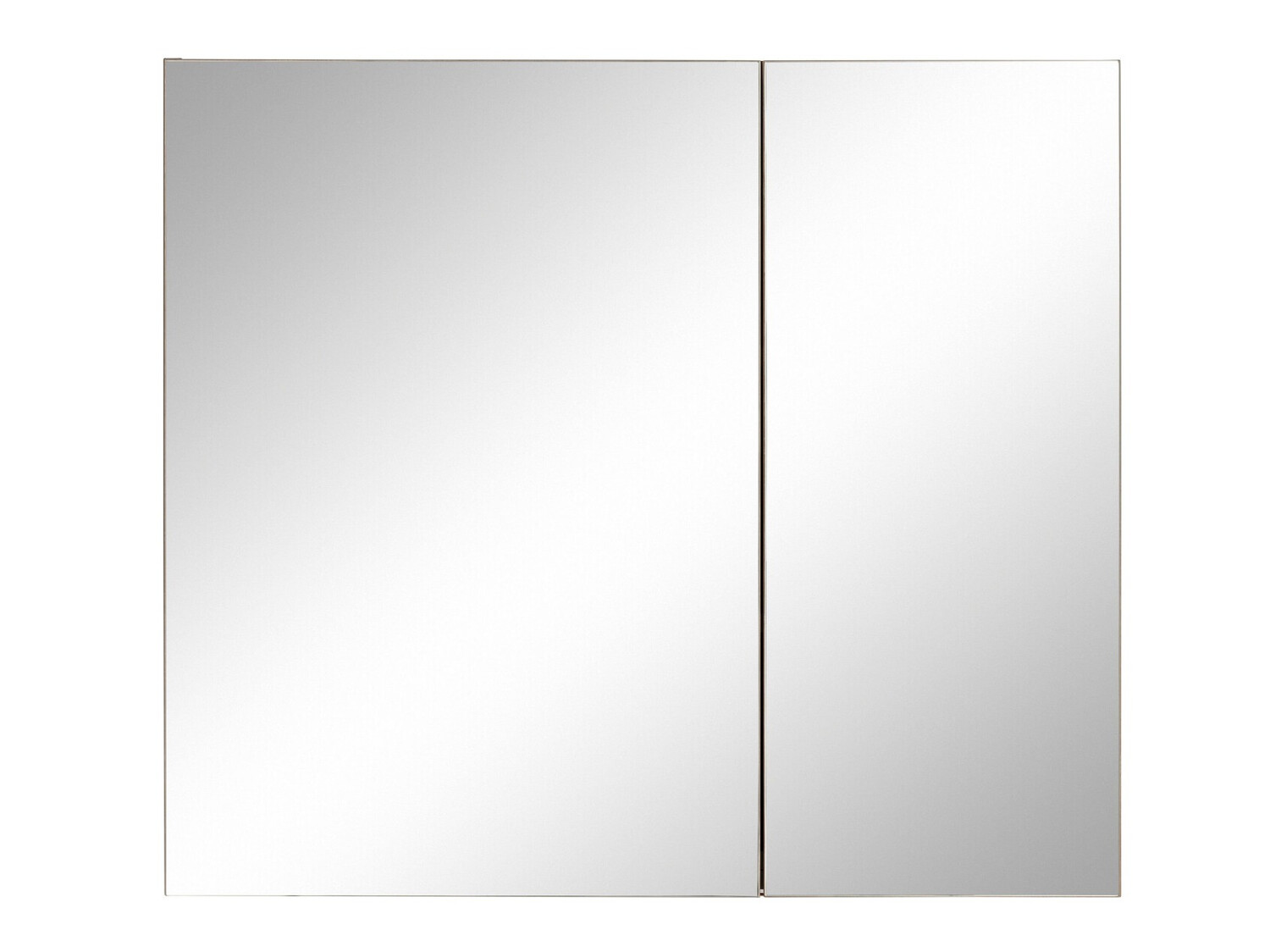 Kupaonski ormarić s ogledalom Soncamu 104 (Bijela + Antracit)