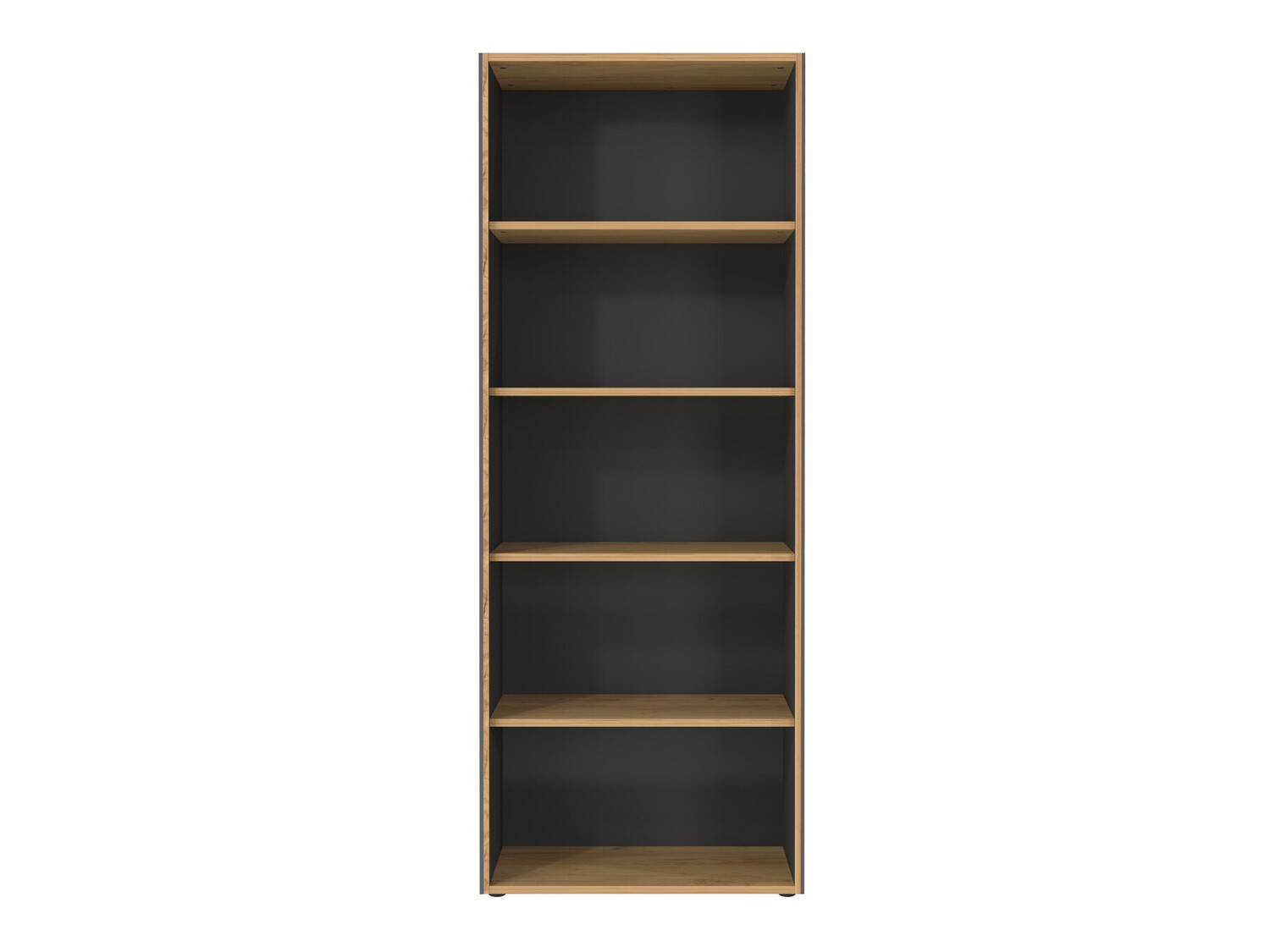 Polica Fivcalu 105 (Navarra hrast + Grafit)