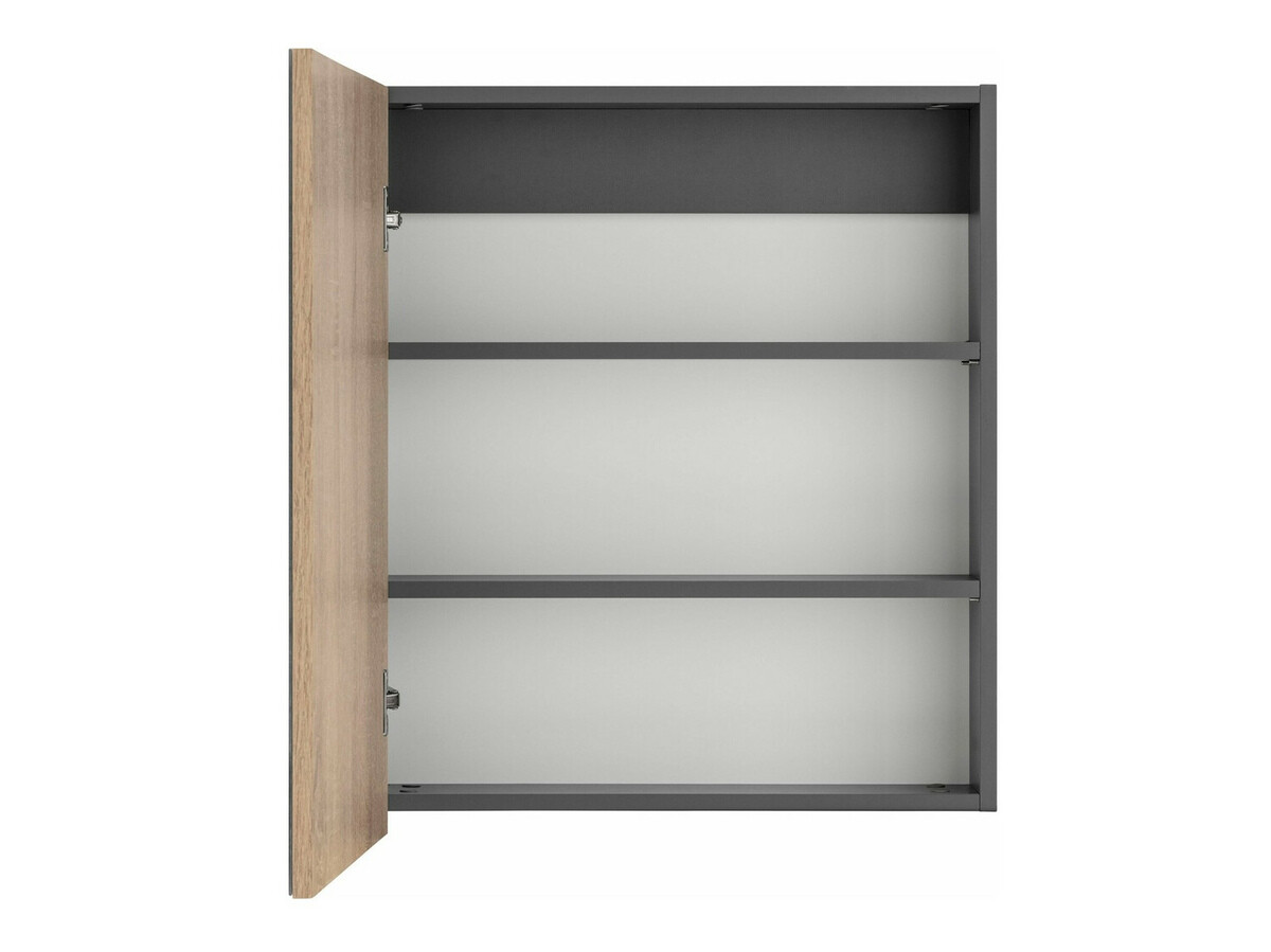 Kupaonski namještaj Soncamu 112 (Antracit + Hrast)