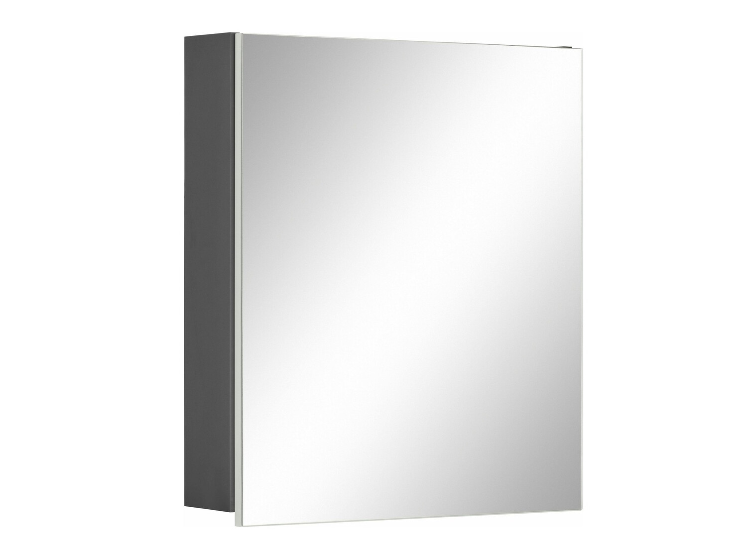 Kupaonski ormarić s ogledalom Soncamu 105 (Bijela + Antracit)