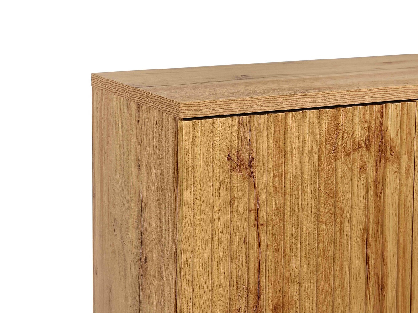 Ormarić Denton 1022 (Crna + Hrast Wotan)